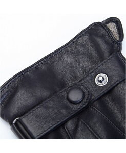 ���C�X �����Y �A�N�Z�T���[ ��� ROYCE New York Lambskin Men's Touchscreen Cashmere Gloves Black �u���b�N