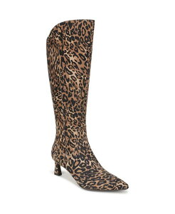 �i�`�����C�U�[ ���f�B�[�X �V���[�Y �u�[�c�E���C���u�[�c Naturalizer Women's Deesha Knee High Dress Boots Narrow Regular Wide & Extra-Wide Calf Leopard Print Suede �A�j�}��