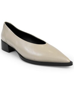 �G�A���\�[���Y ���f�B�[�X �V���[�Y �p���v�X Aerosoles Women's Mide Tailored Flat Stone shiny leather �X�g�[��