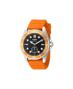 �C���r�N�^ �����Y �A�N�Z�T���[ �r���v Invicta Men's 49337 Pro Diver Quartz 2 Hand Black Dial Watch Orange �I�����W