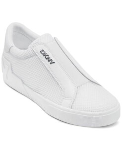 _i L j[[N fB[X V[Y Xb|E[t@[ Xj[J[ DKNY Women's Mindi Slip-On Sneakers Bright White zCg