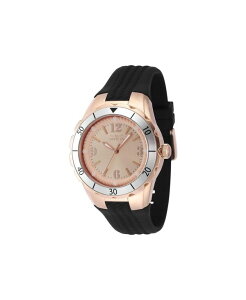 CrN^ fB[X ANZT[ rv Invicta Women's 48854 Angel Quartz PC21 Rose Goldial Watch Black ubN
