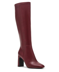 �}�b�f���K�[�� ���f�B�[�X �V���[�Y �u�[�c�E���C���u�[�c �q�[�� Madden Girl Wisee Block-Heel Knee-High Dress Boots Regular & Wide Calf Bodeaux Smooth