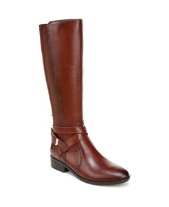 �i�`�����C�U�[ ���f�B�[�X �V���[�Y �u�[�c�E���C���u�[�c �q�[�� Naturalizer Women's Rena 2 Knee High Block Heel Riding Boots Narrow Regular Wide & Extra-Wide Calf Deep Saddle Brown Leather �u���E��