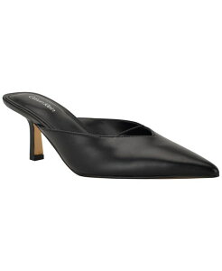 JoNC fB[X V[Y pvX q[ Calvin Klein Women's Camilly Slip-On Kitten Heel Pumps Black ubN