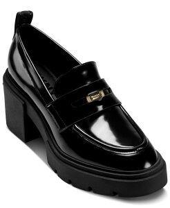 _i L j[[N fB[X V[Y pvX [t@[ q[ DKNY Women's Tovella Heeled Loafer Black ubN