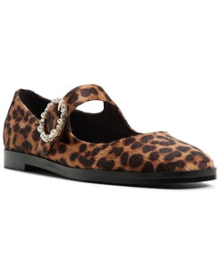 �A���h ���f�B�[�X �V���[�Y �p���v�X ALDO Women's Arabbella Mary Jane Almond Toe Flats Pony