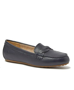 YGh fB[X V[Y pvX U[ [t@[ Lands' End Women's Comfort Slip On Leather Loafers Deep sea navy lCr[