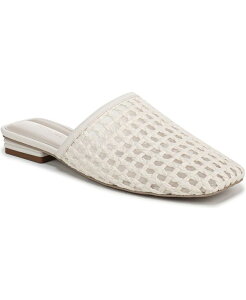 �t�����R�T���g ���f�B�[�X �V���[�Y �p���v�X Franco Sarto Women's Toba Mules Cream White Fabric �z���C�g
