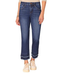 �f���N���V�[ ���f�B�[�X �{�g���X �f�j���p���c �v�` �W�[���Y Democracy Petite Ab Solution Kick Flare Mid Rise Jeans Indigo �C���f�B�S