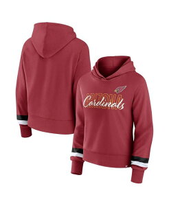 �t�@�i�e�B�N�X ���f�B�[�X �A�E�^�[ �p�[�J�[�E�X�E�F�b�g Fanatics Women's Cardinal Arizona Cardinals Over Under Pullover Hoodie Cardinal