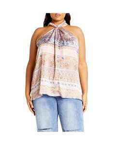 �V�e�B�[�V�b�N ���f�B�[�X �g�b�v�X �V���c CITY CHIC Women's Nile Top On the nile