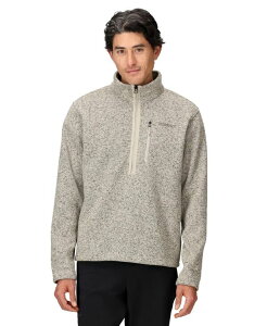 �}�[���b�g �����Y �A�E�^�[ �p�[�J�[�E�X�E�F�b�g �V���c Marmot Men's Drop Line Half-Zip Sweatshirt Birch bark heather �w�U�[