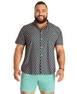 �`���r�[�Y �����Y �g�b�v�X �V���c Chubbies Men's Theat Wave Performance Friday Shirt Navy �l�C�r�[