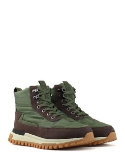 pW[ Y V[Y u[cECu[c Xj[J[ [X Pajar Men's Canada FERO 2.0 Lace Up Sneaker Boot Military Green-Dark Brown O[