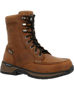 ���b�L�[ �����Y �V���[�Y �u�[�c�E���C���u�[�c ROCKY Men's Treadflex Waterproof Work Boot Crazy horse