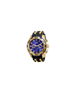 �C���r�N�^ �����Y �A�N�Z�T���[ �r���v Invicta Men's 22313 Pro Diver Quartz Chronograph Blue Dial Watch Blue �u���[