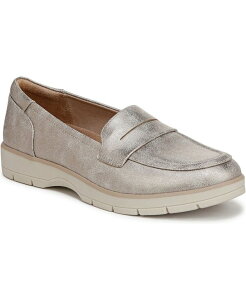 hN^[EV[ fB[X V[Y Xj[J[ [t@[ Dr. Scholl's Women's Nice Day Lug Sole Loafers Light Gold Faux Leather S[h