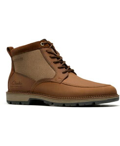N[NX Y V[Y u[cECu[c Clarks Men's Collection Maple Walk Rise Boots Dark tan leather ^