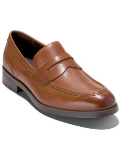R[n[ Y V[Y Xb|E[t@[ Cole Haan Men's Newmark Grand Penny Round Toe Loafers British Tan ^