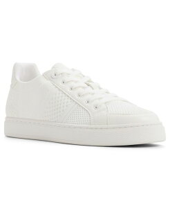 �A���h ���f�B�[�X �V���[�Y �X�j�[�J�[ ALDO Women's Criehar Low Top Sneakers White Knit �z���C�g