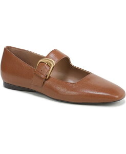 �i�`�����C�U�[ ���f�B�[�X �V���[�Y �p���v�X Naturalizer Women's Cosmic Square Toe Mary Jane Ballet Flats English Tea Brown Leather �u���E��