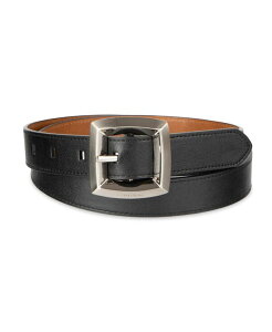 �J���o���N���C�� ���f�B�[�X �A�N�Z�T���[ �x���g Calvin Klein Women's Two-in-One Reversible Puffed Beveledge Buckle Belt Black/Cognac �u���b�N