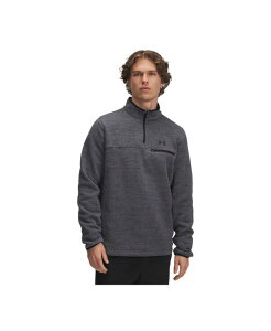 A_[A[}[ Y AE^[ jbgEZ[^[ Under Armour Men's Quarter-Zip Sweater Gray O[