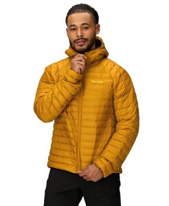 �}�[���b�g �����Y �A�E�^�[ �W���P�b�g�E�u���]�� �t�[�f�b�h�W���P�b�g �_�E�� Marmot Men's Hype Down Hooded Jacket Honey glaze