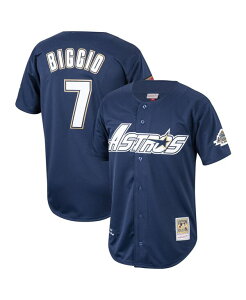 �~�b�`�F��&�l�X �����Y �g�b�v�X �V���c �W���[�W�[ Mitchell & Ness Men's Craig Biggio Navy Houston Astros Cooperstown Collection 1994 Authentic Jersey Navy �l�C�r�[
