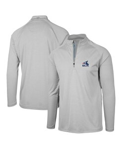 ���x���E�F�A �����Y �A�E�^�[ �W���P�b�g�E�u���]�� ���S LevelWear Men's Gray Chicago White Sox Orion Historic Logo Raglan Quarter-Zip Jacket Gray �O���[