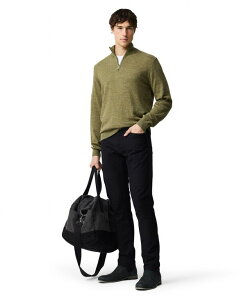 ���b�h�A���h�O�� �����Y �A�E�^�[ �j�b�g�E�Z�[�^�[ �R�b�g�� Rodd & Gunn Men's Fortrose Cotton Quarter-Zip Sweater Olive �I���[�u