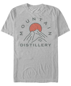 �t�B�t�X�T�� �����Y �g�b�v�X T�V���c Fifth Sun Men's Mountain Distillery Short Sleeve Crew T-shirt Silver �V���o�[