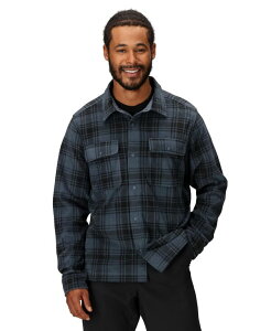�}�[���b�g �����Y �g�b�v�X �V���c ���� Marmot Men's Felton Long-Sleeve Shirthunderhead Plaid �`�F�b�N