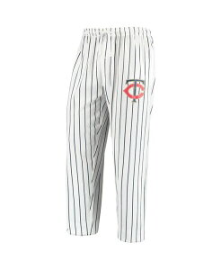 �R���Z�v�c �X�|�[�c �����Y �{�g���X �J�W���A���p���c Conceptsport Men's White Navy Minnesota Twins Vigor Lounge Pant White Navy �z���C�g