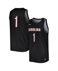 A_[A[}[ Y gbvX Vc W[W[ Under Armour Men's Black South Carolina Gamecocks Replica Basketball Jersey Black ubN
