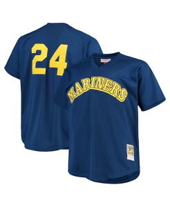 �~�b�`�F��&�l�X �����Y �g�b�v�X �V���c ���b�V�� �g�[�� �W���[�W�[ Mitchell & Ness Men's Ken Griffey Jr. Royal Seattle Mariners Big and Tall Cooperstown Collection Mesh Batting Practice Jersey Royal