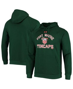 A_[A[}[ Y AE^[ p[J[EXEFbg Lbv t[X Under Armour Men's Green Fort Wayne TinCaps All Day Raglan Fleece Pullover Hoodie Green O[