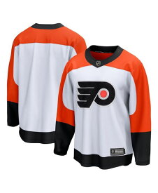 ファナティクス メンズ トップス シャツ ジャージー Fanatics Men's White Philadelphia Flyers Away Premier Breakaway Jersey White ホワイト