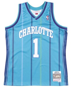 �~�b�`�F��&�l�X �����Y �g�b�v�X �V���c �W���[�W�[ Mitchell & Ness Men's Baron Davis Charlotte Hornets Hardwood Classic Swingman Jersey Teal �e�B�[��