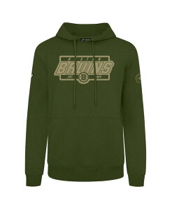 ���x���E�F�A �����Y �A�E�^�[ �p�[�J�[�E�X�E�F�b�g LevelWear Men's Olive Boston Bruins Podium Pullover Hoodie Olive �I���[�u