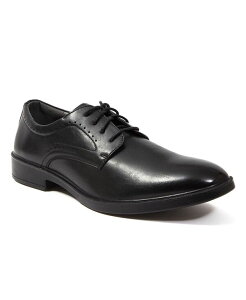 fBA[X^bOX Y V[Y IbNXtH[h DEER STAGS Men's Metro Memory Foam Waterepellant Classic Fashion Dress Comfort Oxford Shoes Black ubN