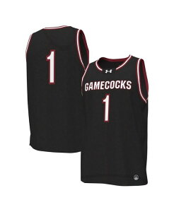 A_[A[}[ Y gbvX Vc W[W[ Under Armour Men's #1South Carolina Gamecocks Replica Basketball Jersey Black ubN
