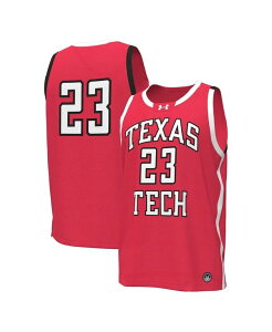 A_[A[}[ Y gbvX Vc W[W[ Under Armour Men's #23 Texas Tech Red Raiders Replica Basketball Jersey Red bh