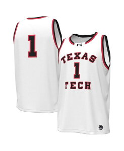 A_[A[}[ Y gbvX Vc W[W[ Under Armour Men's #23 Texas Tech Red Raiders Replica Basketball Jersey White zCg