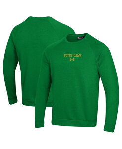 A_[A[}[ Y AE^[ p[J[EXEFbg N[lbN Vc t[X Under Armour Men's Kelly Greenotre Dame Fighting Irish Sideline Rival Fleece Crewneck Sweatshirt Kelly Green O[