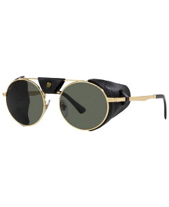 �y���\�� ���f�B�[�X �A�N�Z�T���[ �T���O���X�E�A�C�E�F�A Persol Unisex Polarized Sunglasses PO2496SZ 52 Gold-Tone 1 �S�[���h