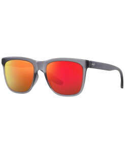 �}�E�C�W�� ���f�B�[�X �A�N�Z�T���[ �T���O���X�E�A�C�E�F�A Maui Jim Unisex Polarized Sunglasses MJ00069155-Z 55 Gray Clear �O���[