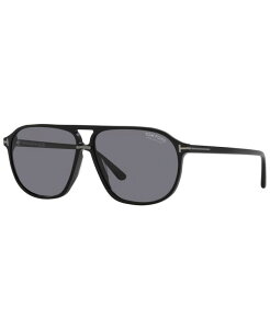 gEtH[h Y ANZT[ TOXEACEFA Tom Ford Men's Polarized Sunglasses Bruce Shiny Black ubN