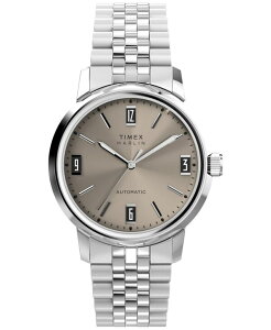 ^CbNX Y ANZT[ rv TVc Timex Men's Mechanical Automatic Silver-Tone Stainlessteel Watch 40mm Silver Tone Vo[